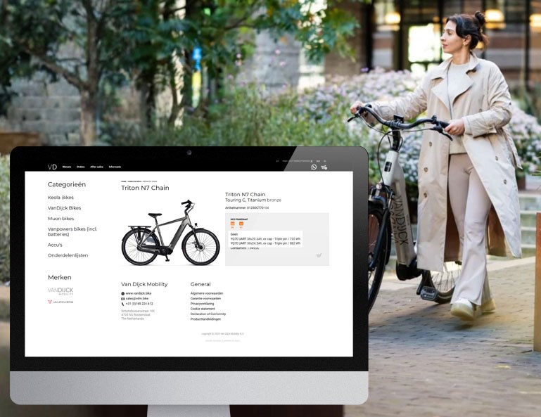 Dealerportaal VanDijck Mobility